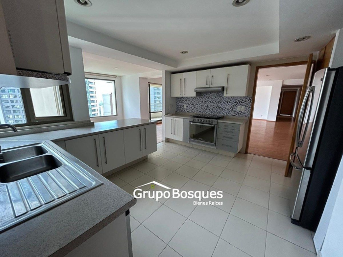 departamento en venta o renta en residencial isla de agua, interlomas