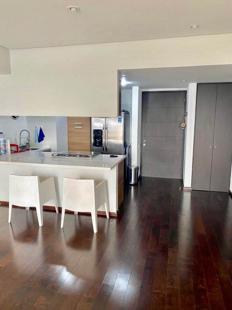 RENTO DEPARTAMENTO AMUEBLADO Y EQUIPADO EN AV. SANTA FE