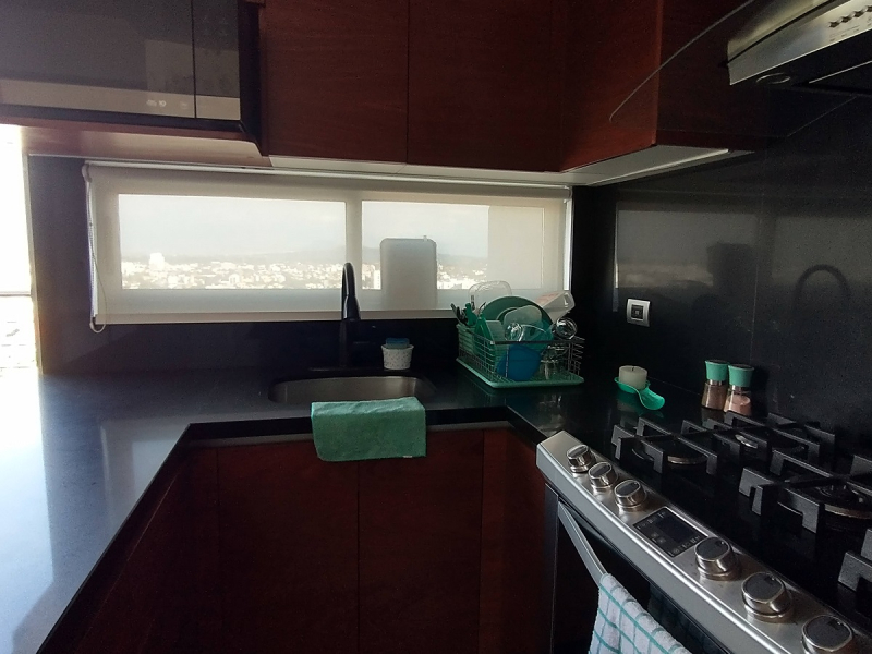 Renta Departamento Amueblado En City Towers Black Vista Volcanes, Piso 18
