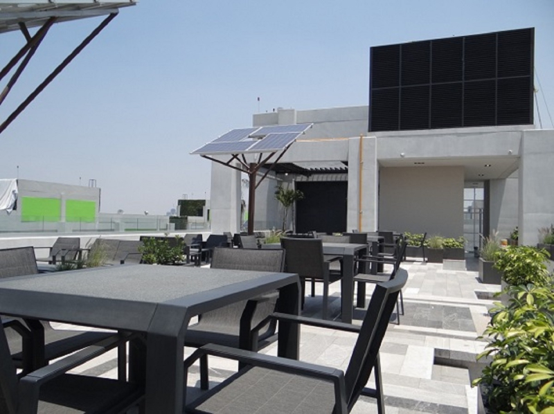 Renta Departamento Amueblado En City Towers Black Vista Volcanes, Piso 18
